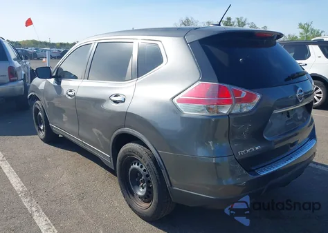 2015 Nissan Rogue S from USA, damaged, VIN KNMAT2MV6FP537002